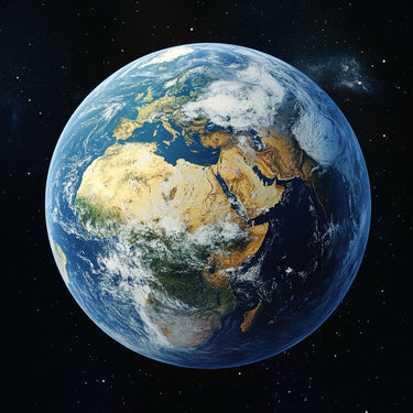 Earth Globe Canvas